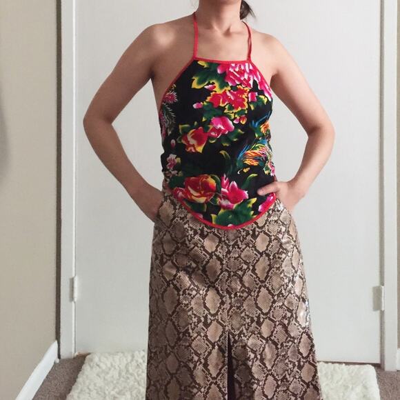 Handmade Traditional Chinese DongBei Floral Top-NA1 - Picture 13 of 13